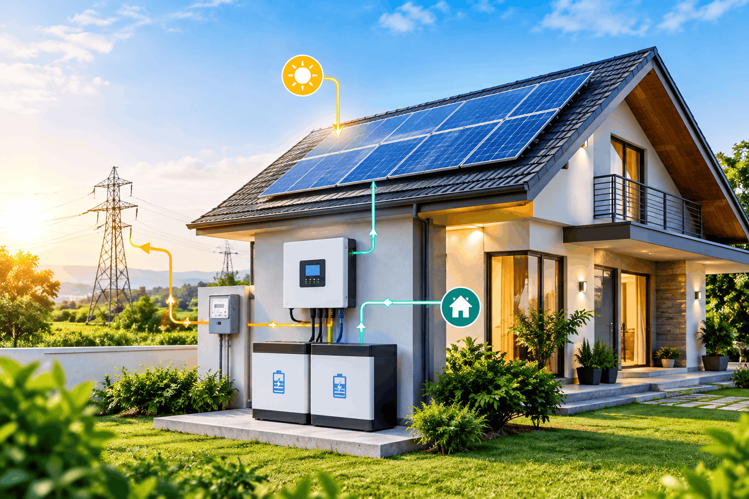 Hybrid Solar System